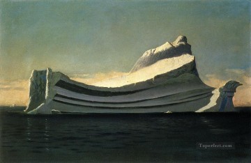 William Bradford Painting - Paisaje marino del iceberg William Bradford